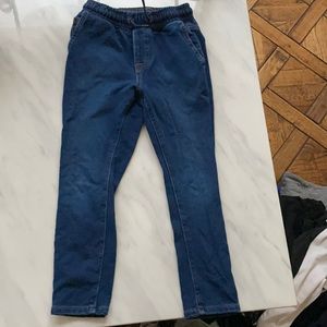 Gap jean style sweatpants